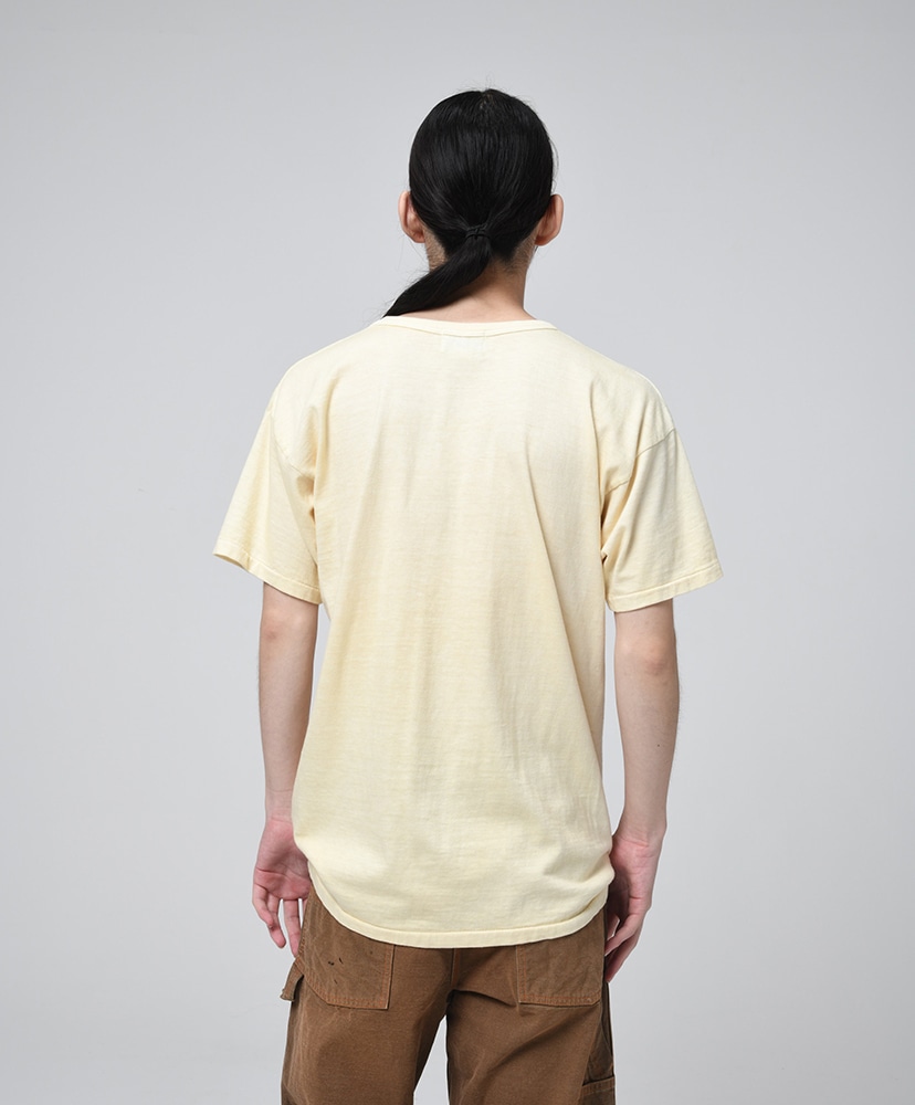 8812 Tee Aged Yellow/イエロー L(MEN)