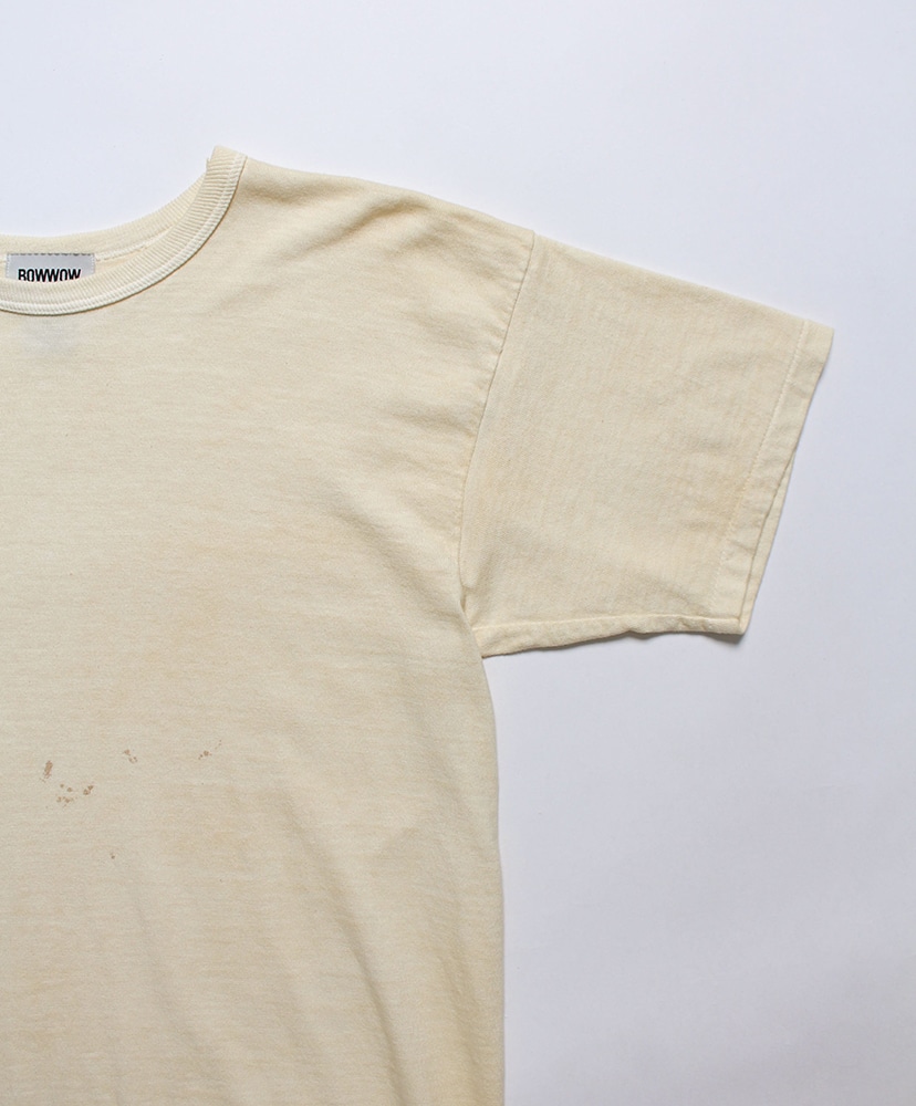 8812 Tee Aged Yellow/イエロー L(MEN)