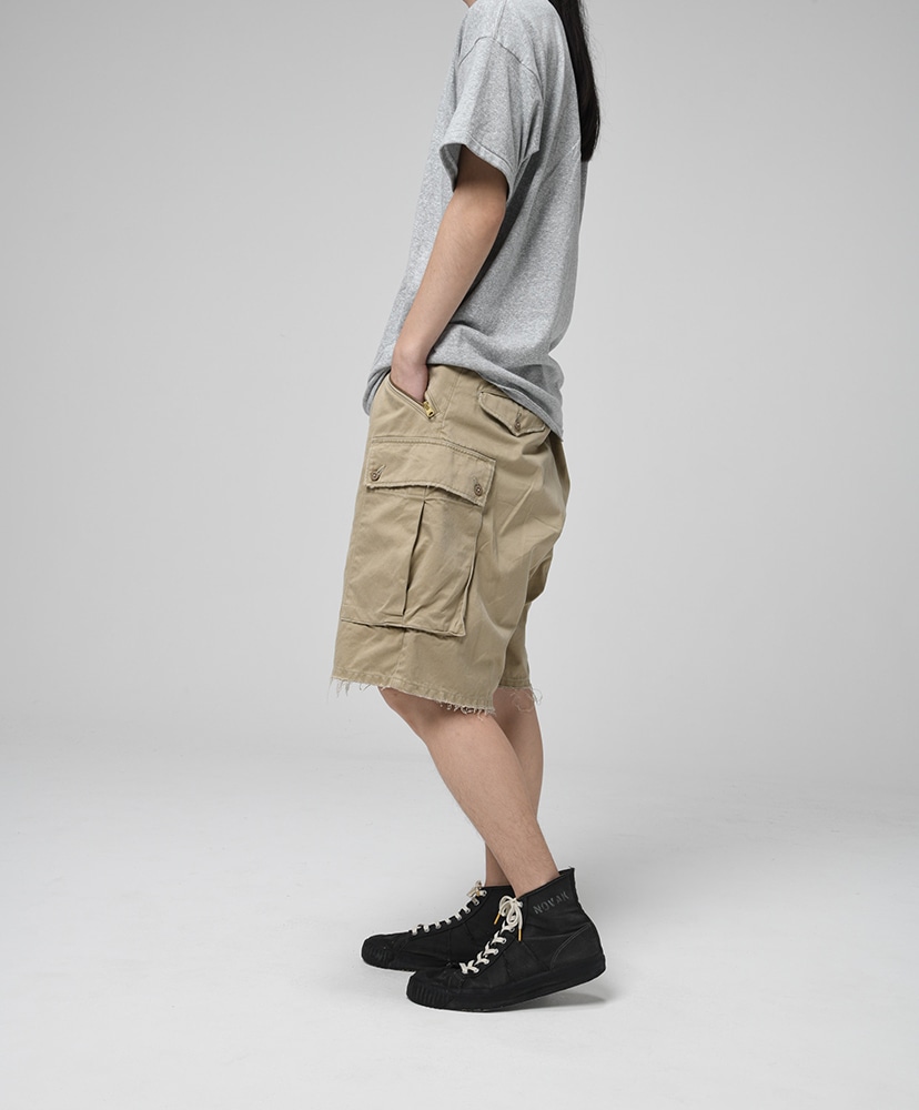 US ARMY Mountain Trooper Shorts Aged Khaki/カーキ L(MEN)