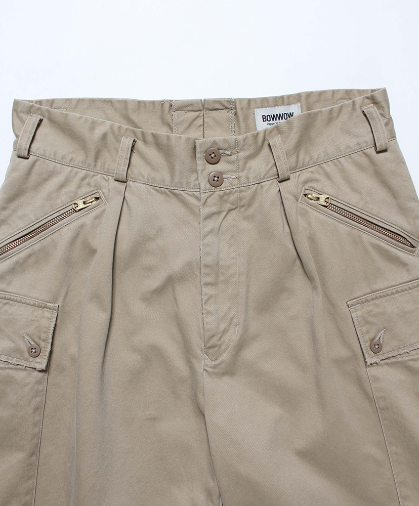 US ARMY Mountain Trooper Shorts Aged(L(MEN) Khaki/カーキ): BOW WOW