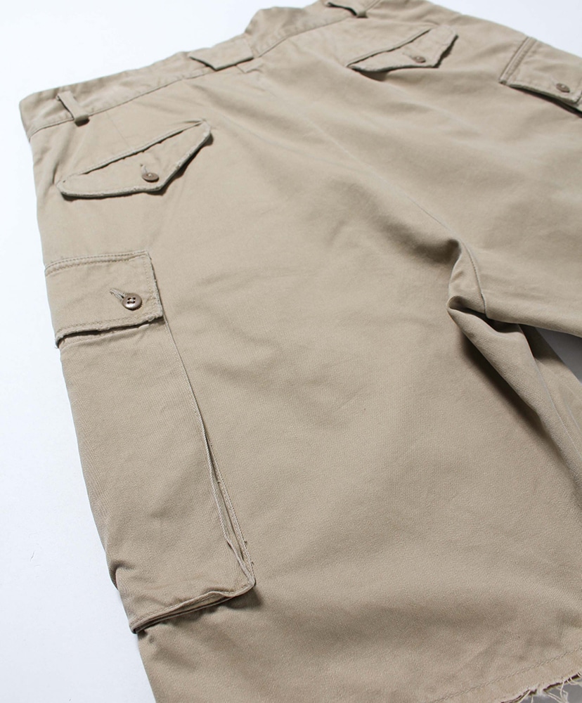 US ARMY Mountain Trooper Shorts Aged Khaki/カーキ L(MEN)