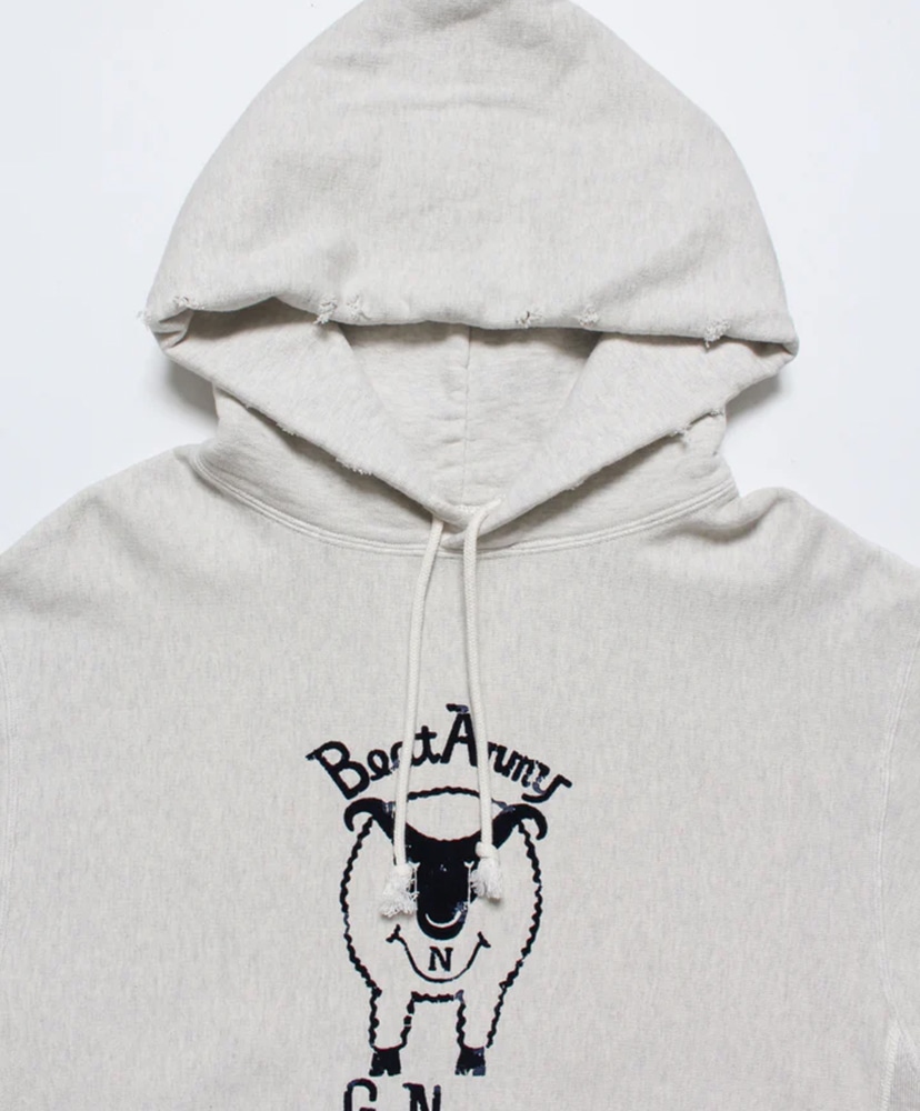 Beat Army Hoodie Aged Oatmeal/オートミール L(MEN)