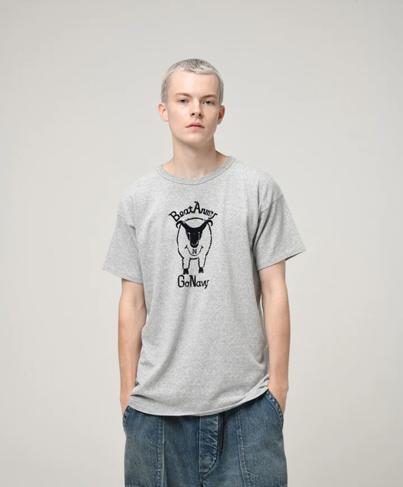 Beat Army Tee Gray/グレー L(MEN)