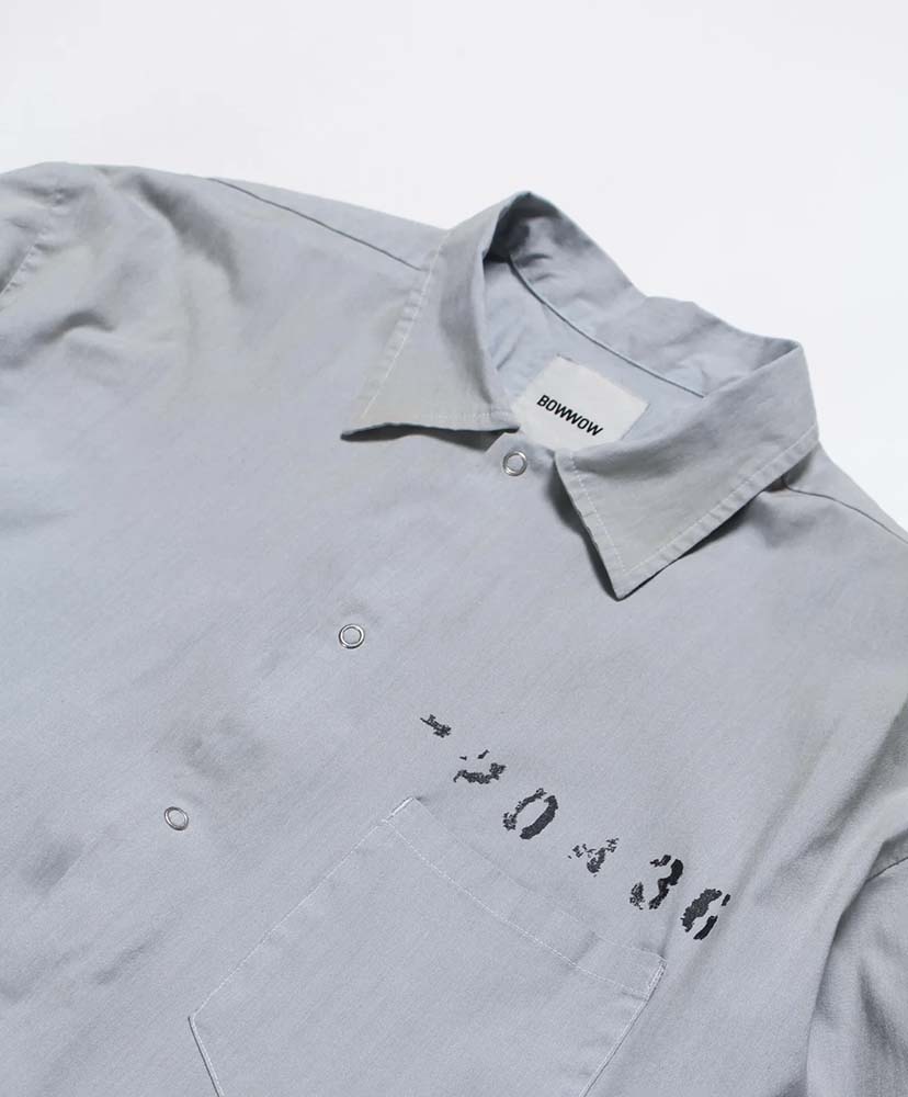 S.BRONX CO. JAIL Shit Aged L.Blue/ライトブルー L(MEN)