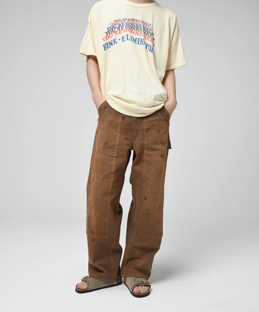 Brown Duck Double Knee Pants Aged Brown/ブラウン L(MEN)