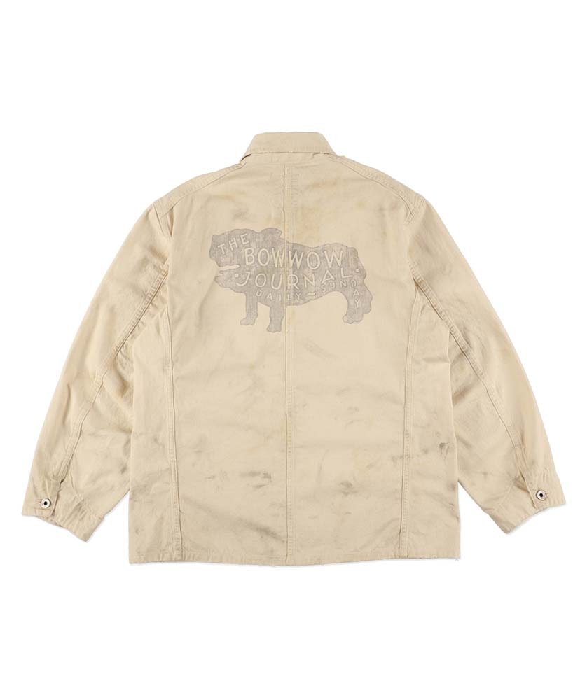 The BOW WOW Journal Chore Coat Aged Natural/ナチュラル L(MEN)