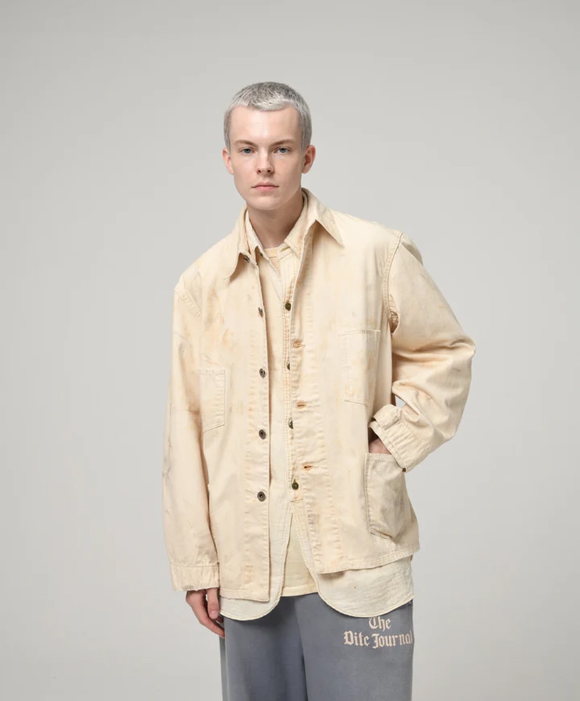 The BOW WOW Journal Chore Coat Aged Natural/ナチュラル L(MEN)