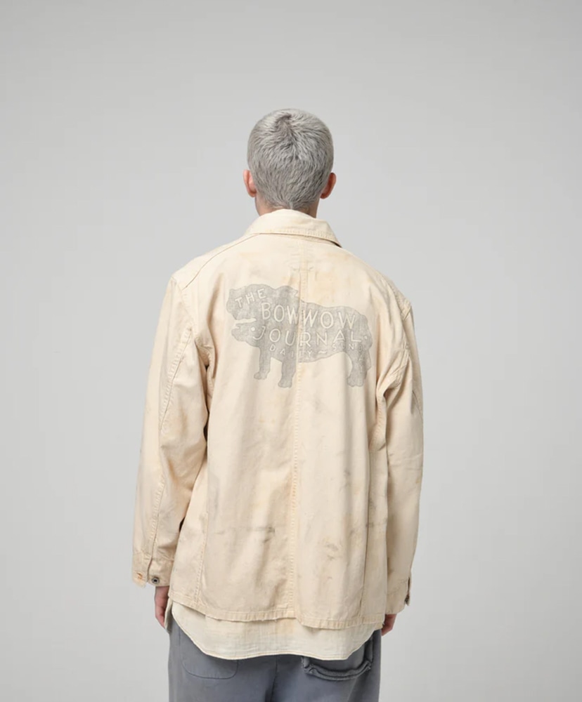 The BOW WOW Journal Chore Coat Aged Natural/ナチュラル L(MEN)