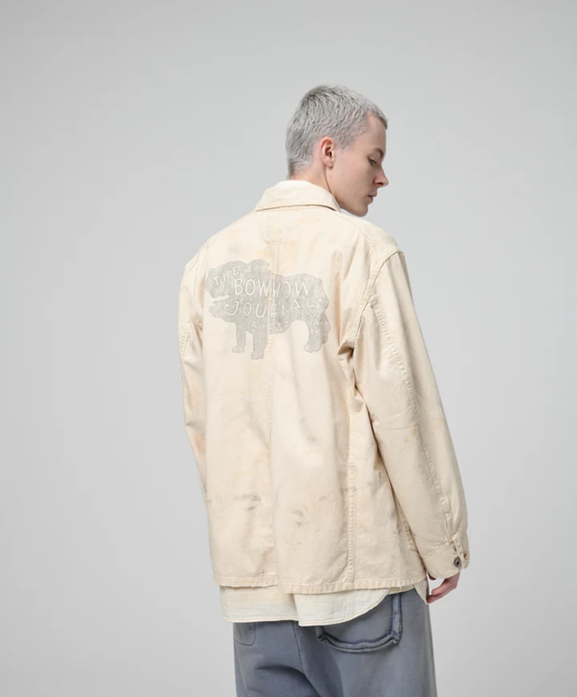 The BOW WOW Journal Chore Coat Aged Natural/ナチュラル L(MEN)