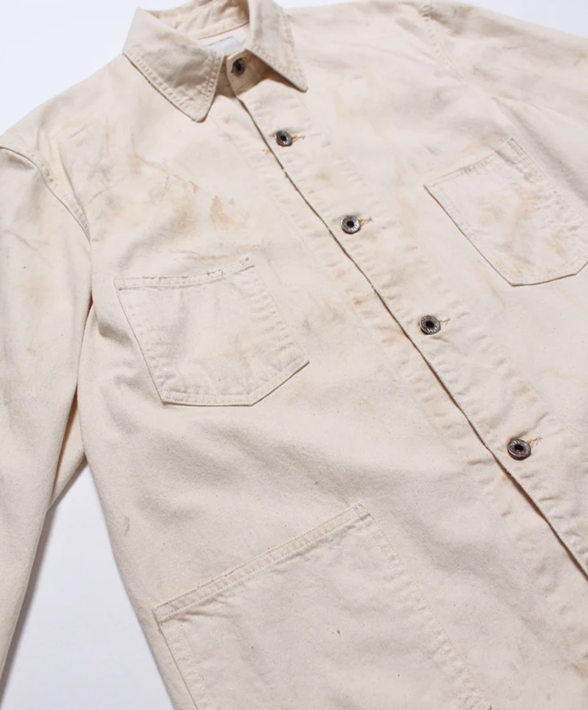 The BOW WOW Journal Chore Coat Aged Natural/ナチュラル L(MEN)