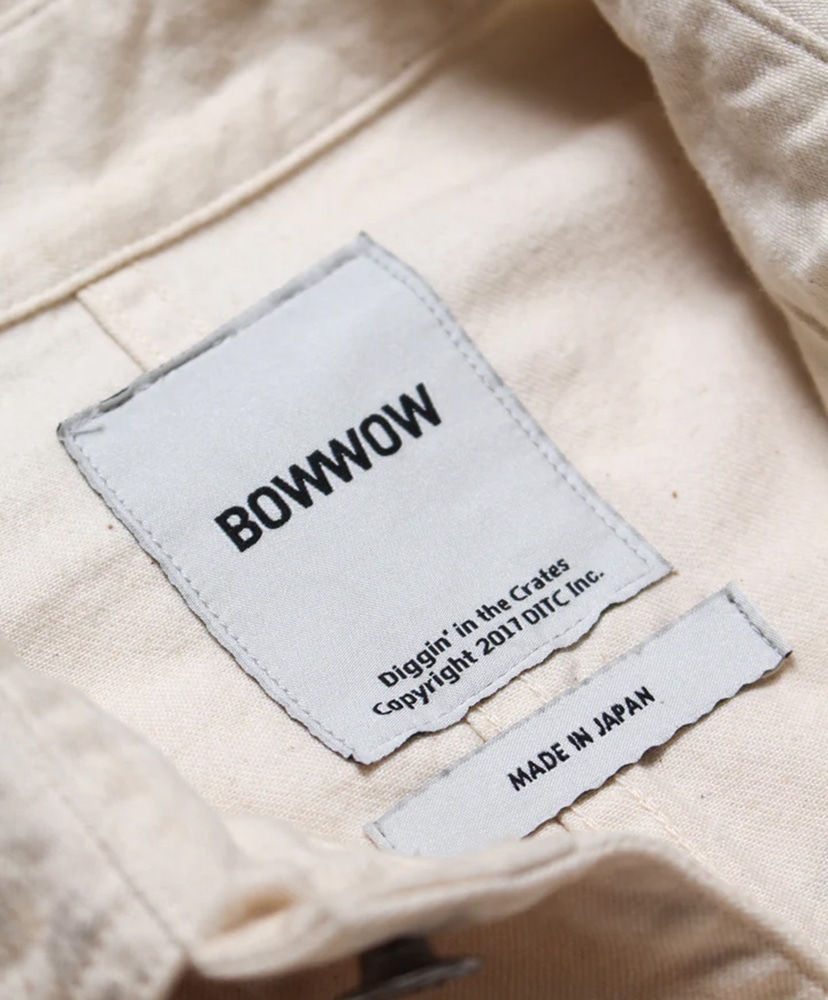 The BOW WOW Journal Chore Coat Aged Natural/ナチュラル L(MEN)