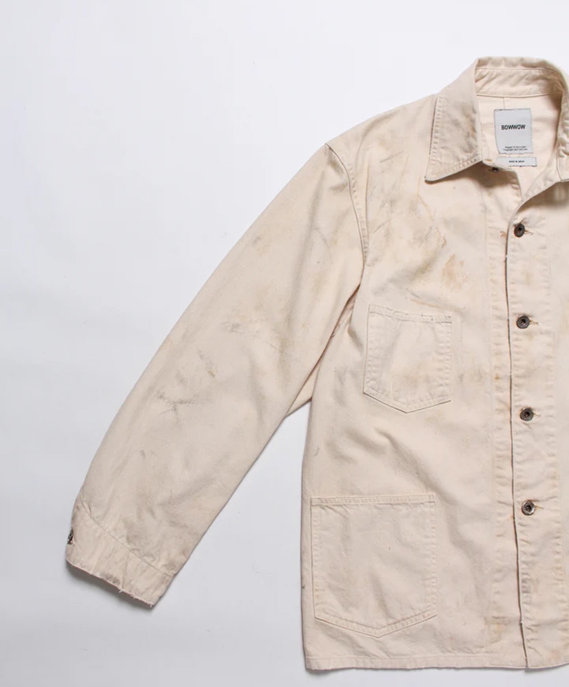 The BOW WOW Journal Chore Coat Aged Natural/ナチュラル L(MEN)