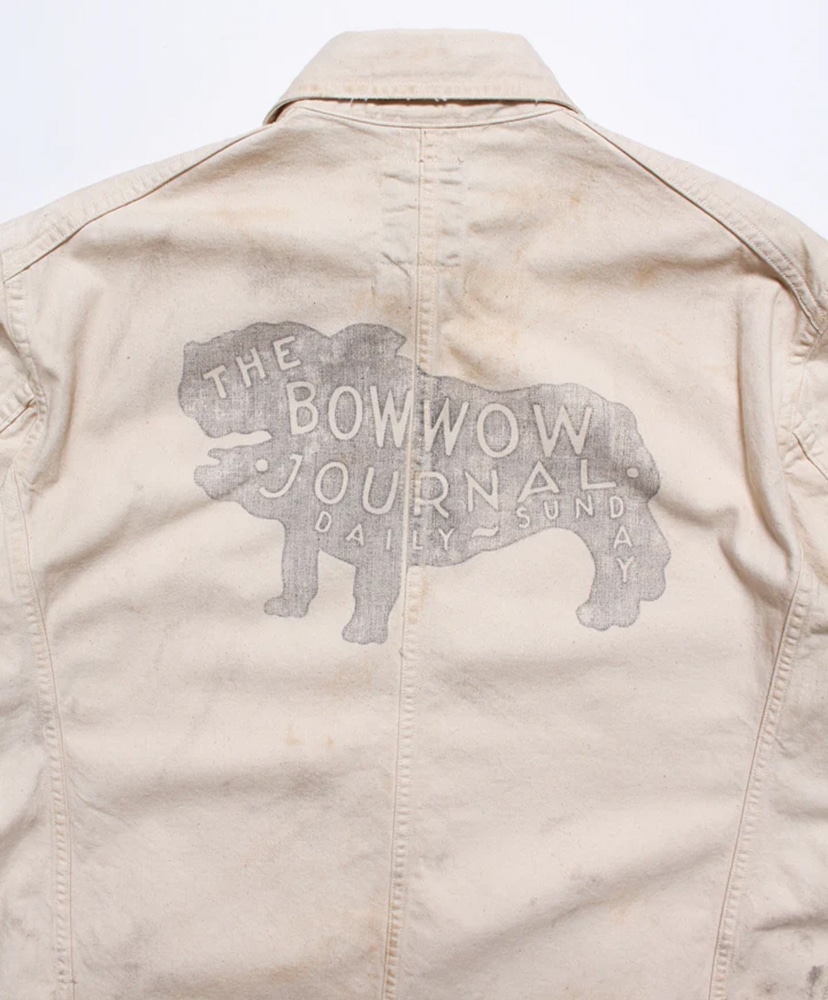 The BOW WOW Journal Chore Coat Aged Natural/ナチュラル L(MEN)