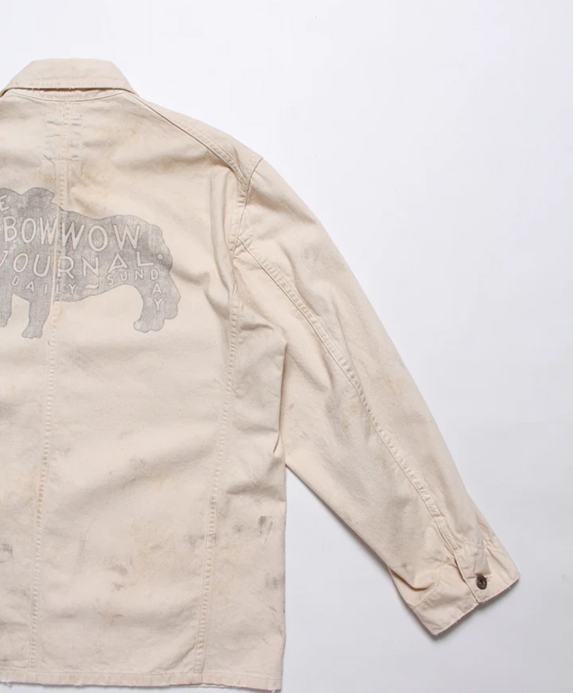 The BOW WOW Journal Chore Coat Aged Natural/ナチュラル L(MEN)