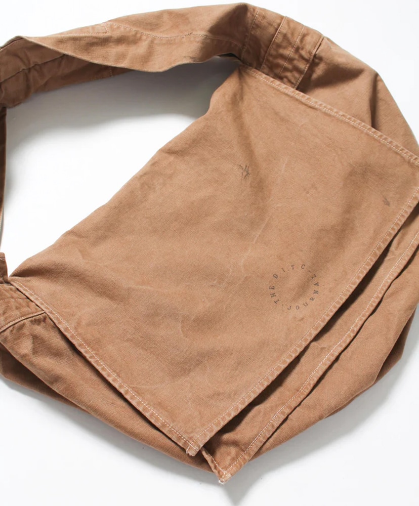 THE BOW WOW JOURNAL Newspaper Bag Aged Brown/ブラウン ONE(MEN)