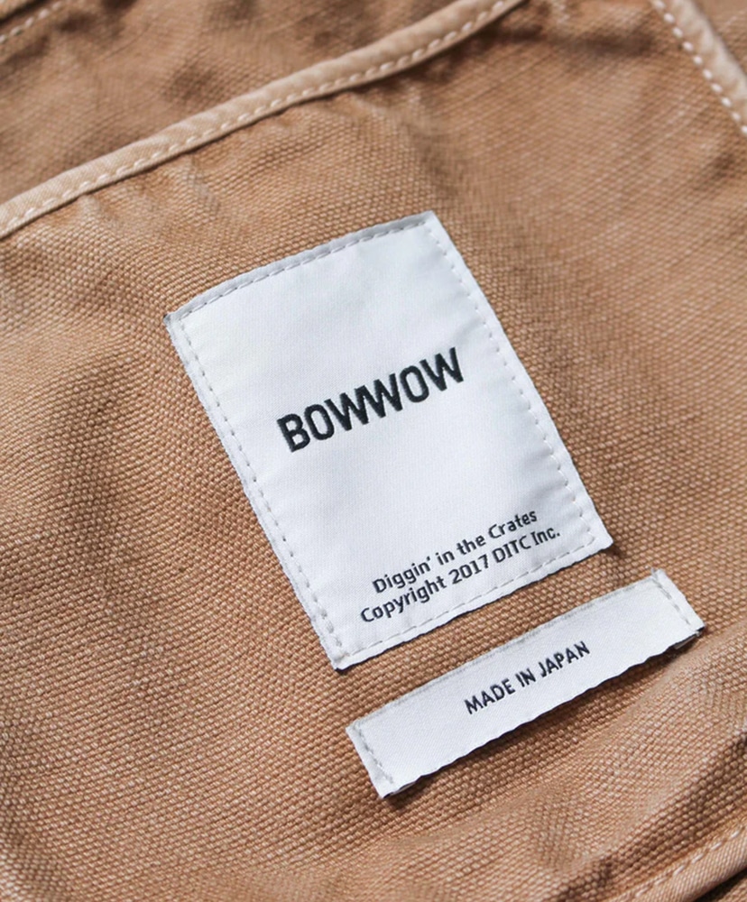 THE BOW WOW JOURNAL Newspaper Bag Aged Brown/ブラウン ONE(MEN)