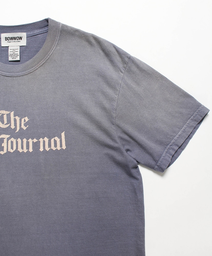 THE DITC Journal Tee Aged Eggplant/エッグプラント L(MEN)