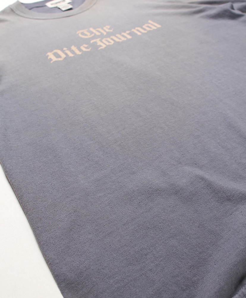 THE DITC Journal Tee Aged Eggplant/エッグプラント L(MEN)