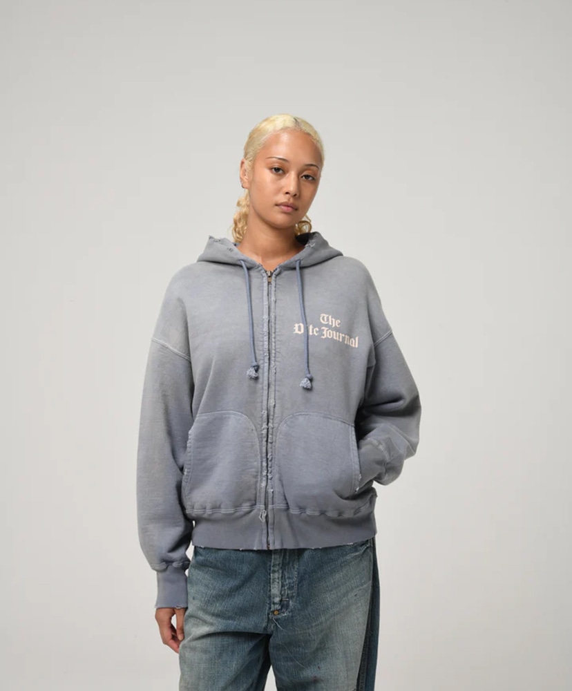 THE DITC JOURNAL Zip Hoodie Aged Eggplant/エッグプラント L(MEN)