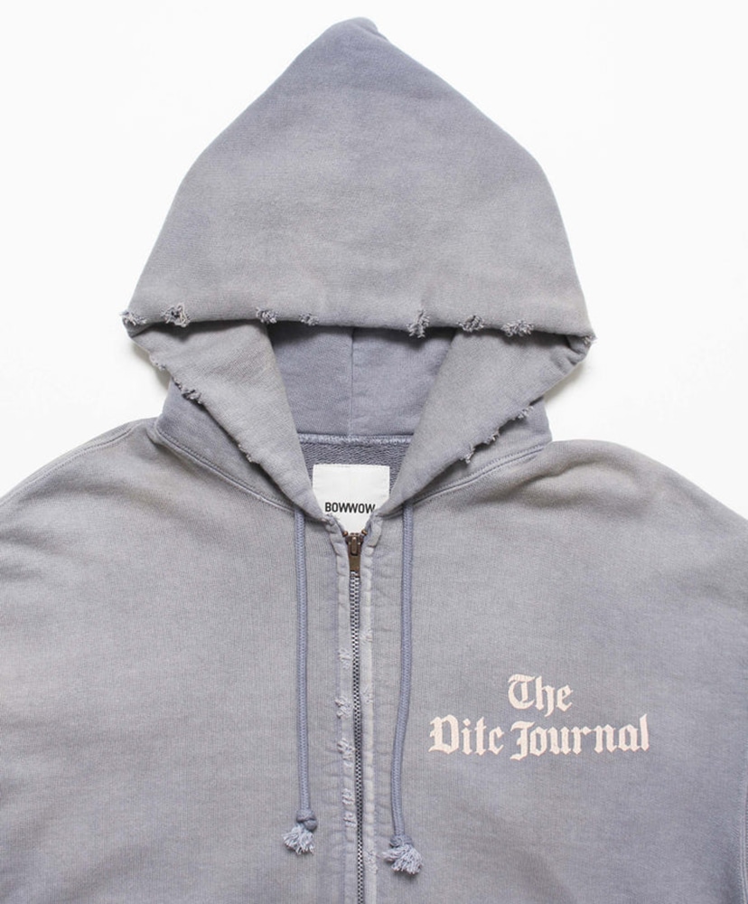THE DITC JOURNAL Zip Hoodie Aged Eggplant/エッグプラント L(MEN)
