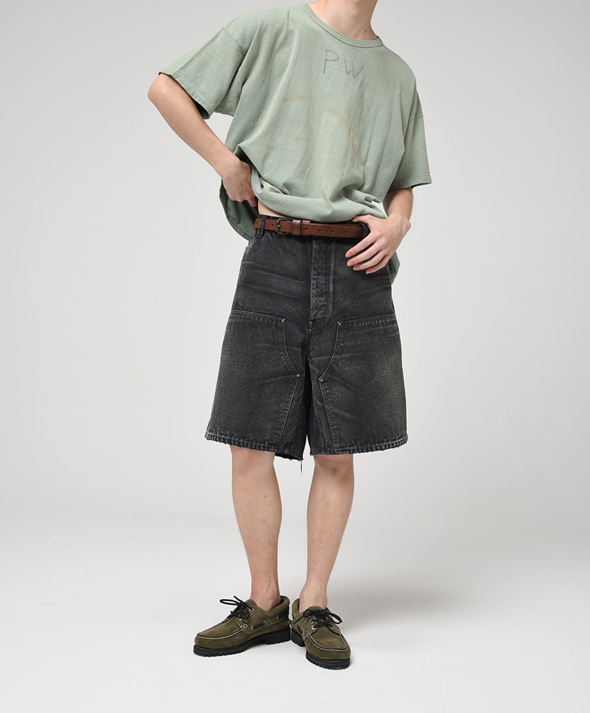 Double Knee Duck Shorts Aged Black/ブラック L(MEN)
