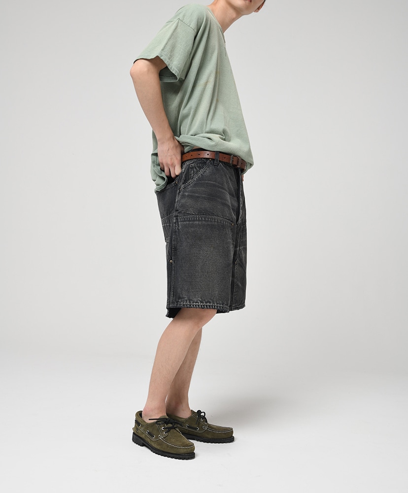 Double Knee Duck Shorts Aged Black/ブラック L(MEN)