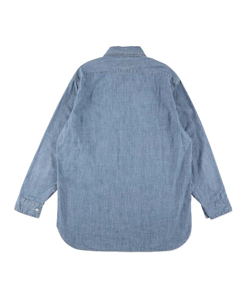 Heritage Chambray Shirt Aged Indigo/インディゴ L(MEN)