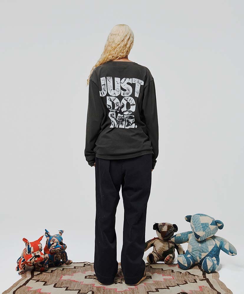 Just Do Me LS Aged Black/ブラック L(MEN)