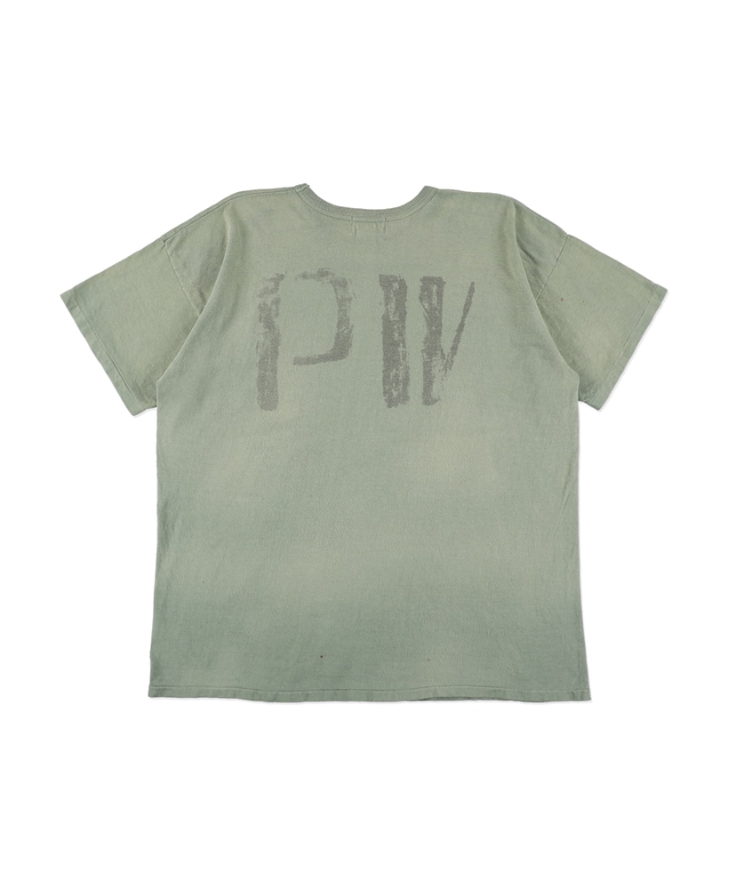 PW 8812 Tee Aged Green/グリーン L(MEN)