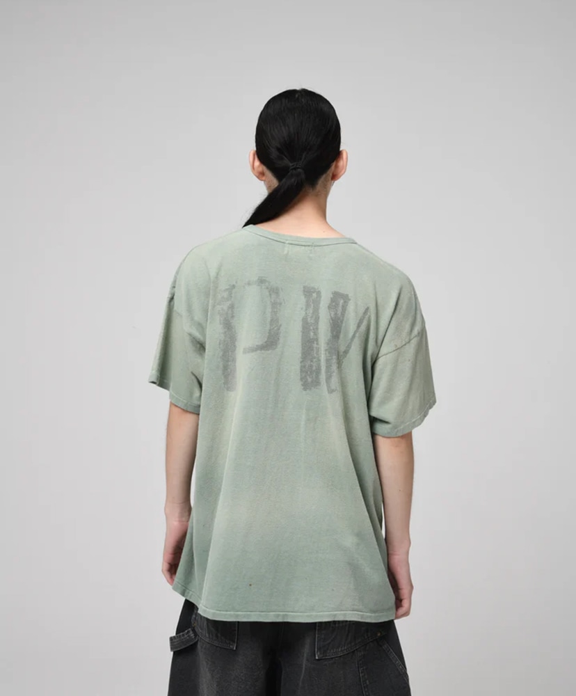 PW 8812 Tee Aged Green/グリーン L(MEN)