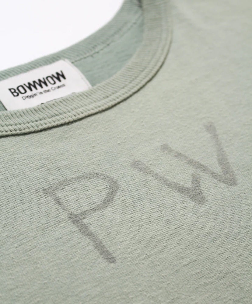 PW 8812 Tee Aged Green/グリーン L(MEN)