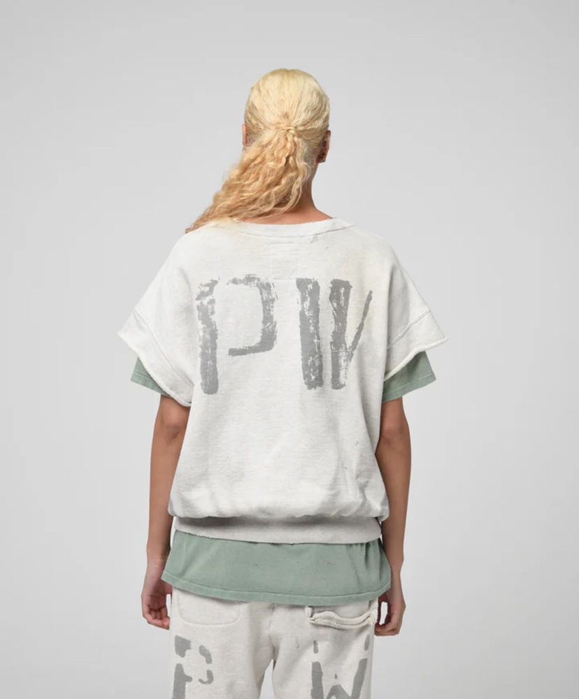 PW SS Sweatshirt Aged Oatmeal/オートミール L(MEN)