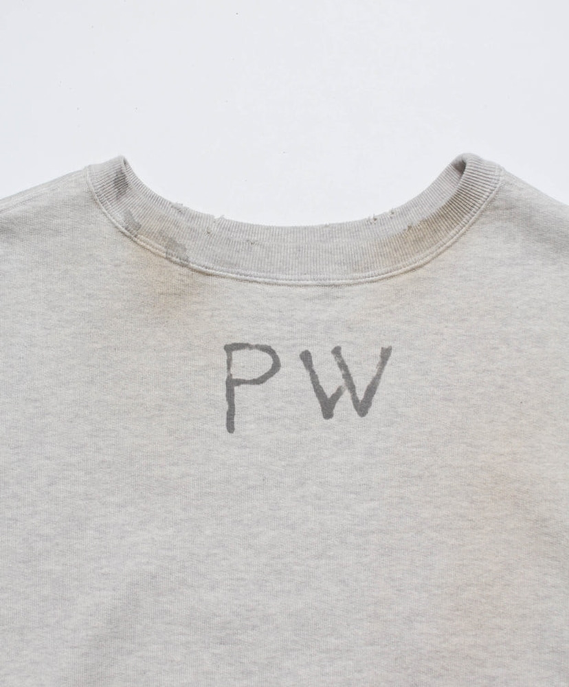 PW SS Sweatshirt Aged Oatmeal/オートミール L(MEN)