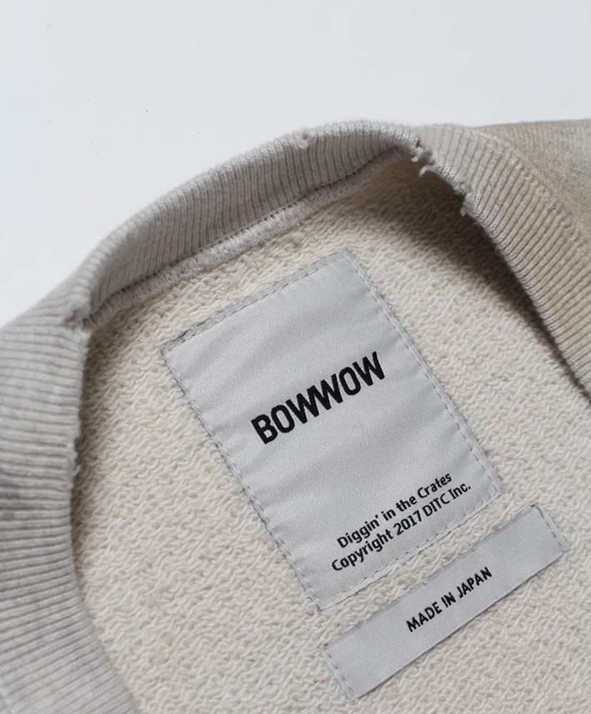 PW SS Sweatshirt Aged Oatmeal/オートミール L(MEN)