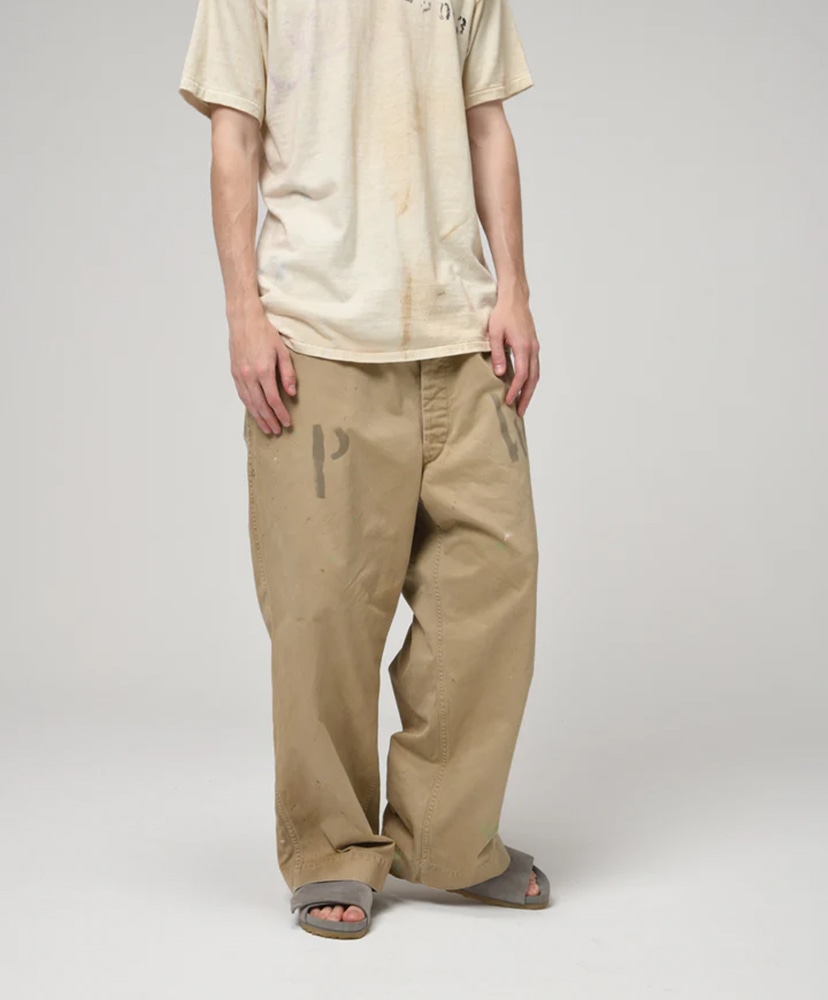 PW 41 Khaki Trousers Aged Khaki/カーキ XXXL(MEN)