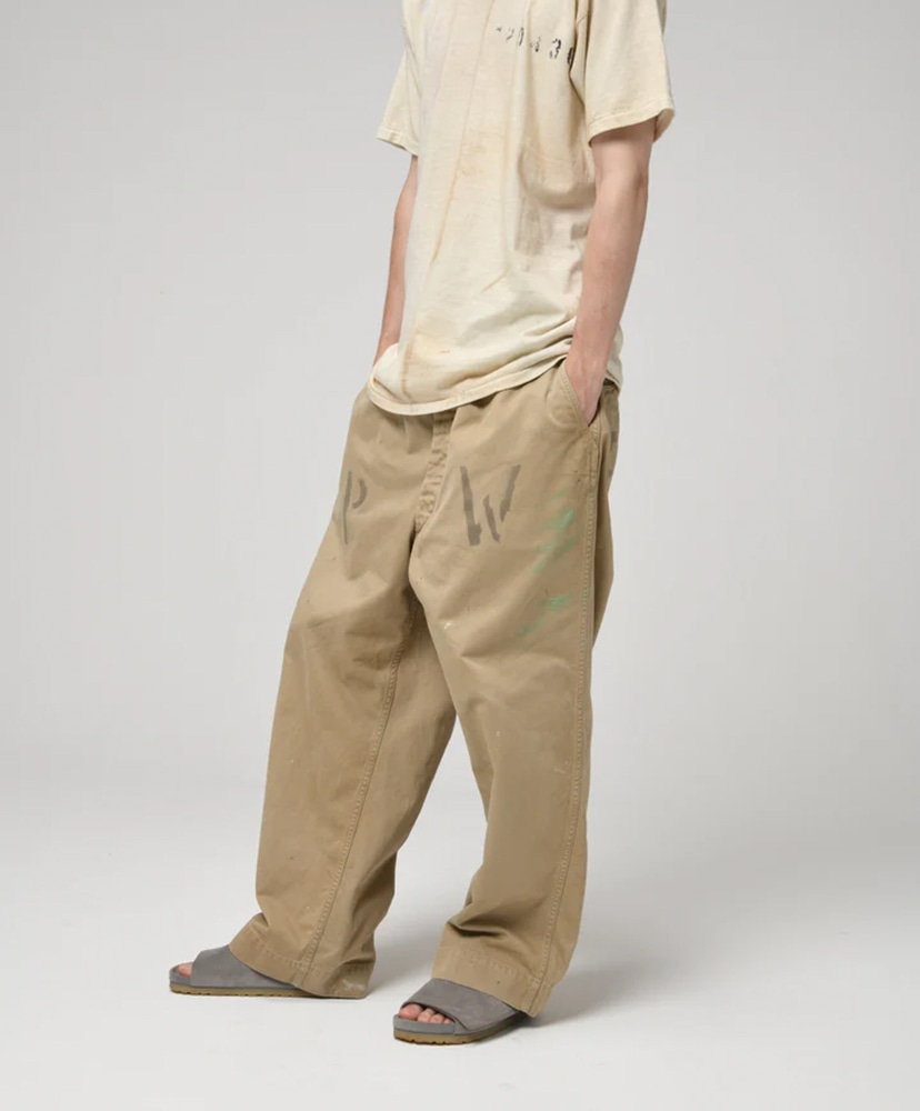 PW 41 Khaki Trousers Aged Khaki/カーキ XXXL(MEN)