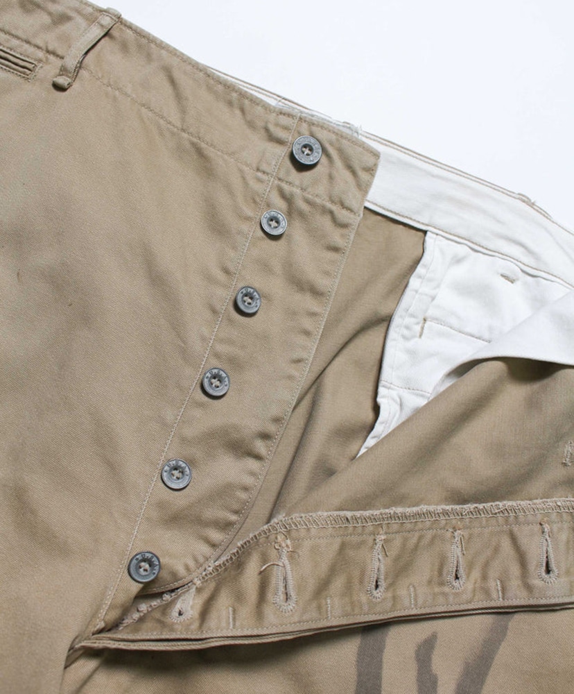 PW 41 Khaki Trousers Aged Khaki/カーキ XXXL(MEN)