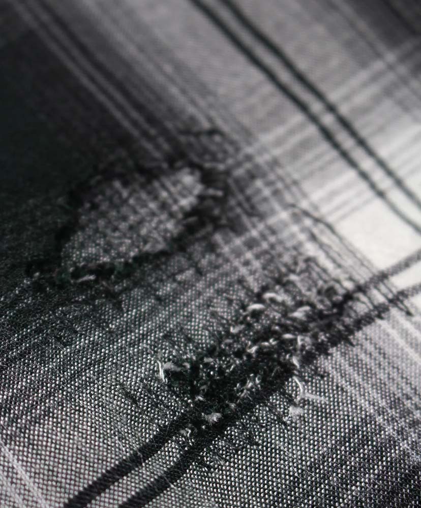 Remade Rayon Plaid Shirt Aged D.Green×White/ダークグリーン×ホワイト L(MEN)