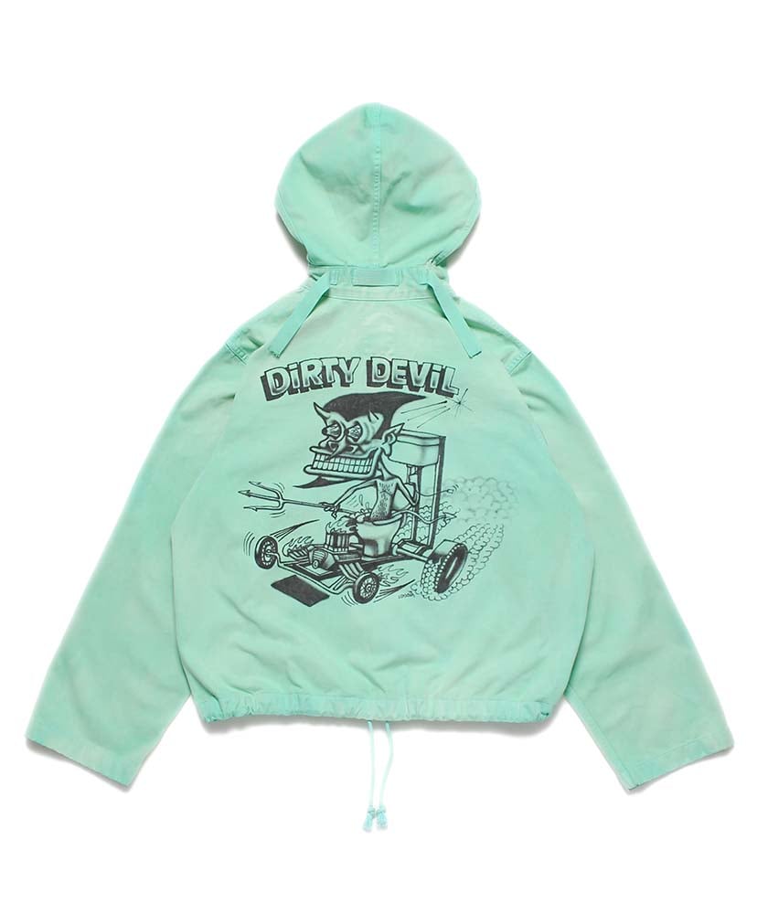 Sketch Devil Salvage Parka Aged Green/グリーン L(MEN)