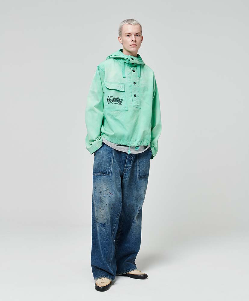 Sketch Devil Salvage Parka Aged Green/グリーン L(MEN)