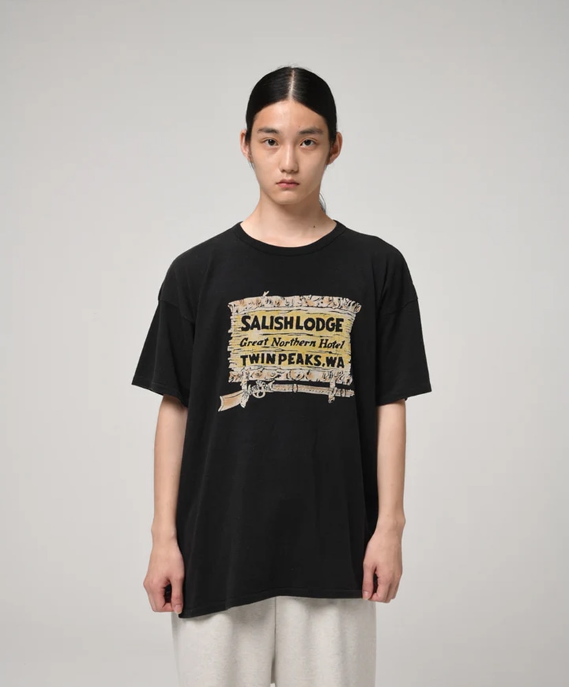 Salish Lodge Tee Aged Black/ブラック L(MEN)