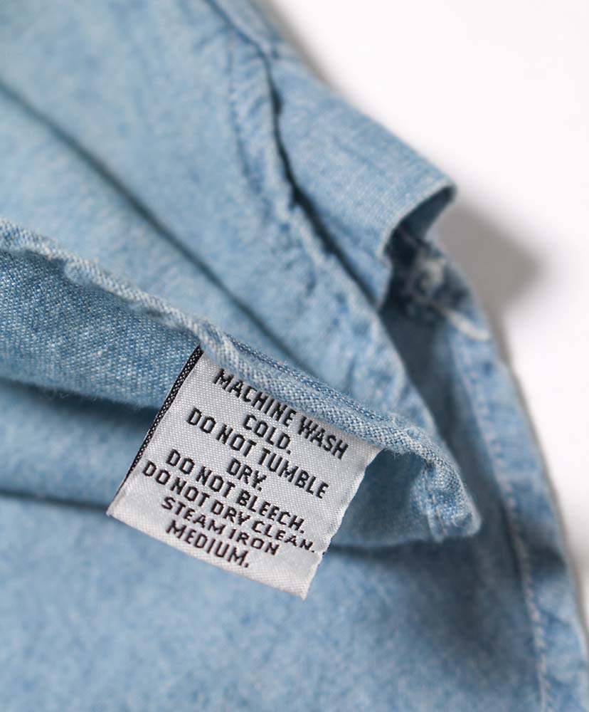 Sketch Zomboo USN Chambray Shirt Aged Indigo/インディゴ L(MEN)