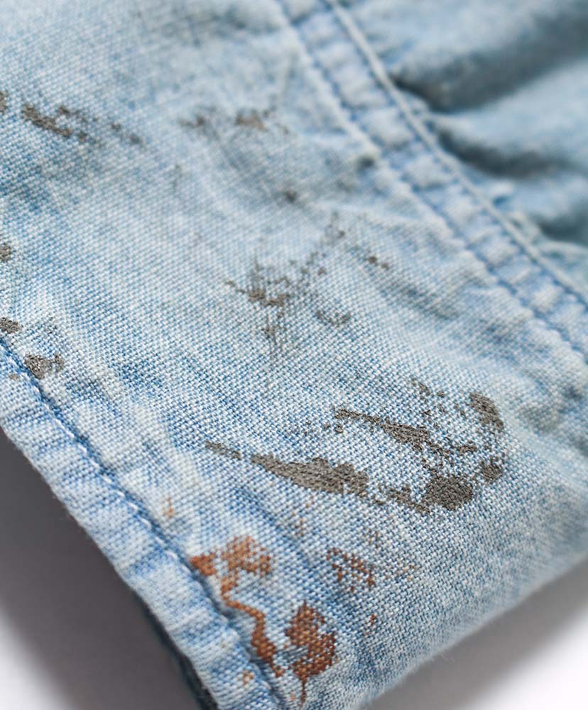 Sketch Zomboo USN Chambray Shirt Aged Indigo/インディゴ L(MEN)