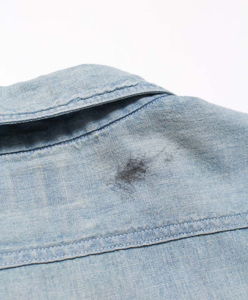 Sketch Zomboo USN Chambray Shirt Aged Indigo/インディゴ L(MEN)