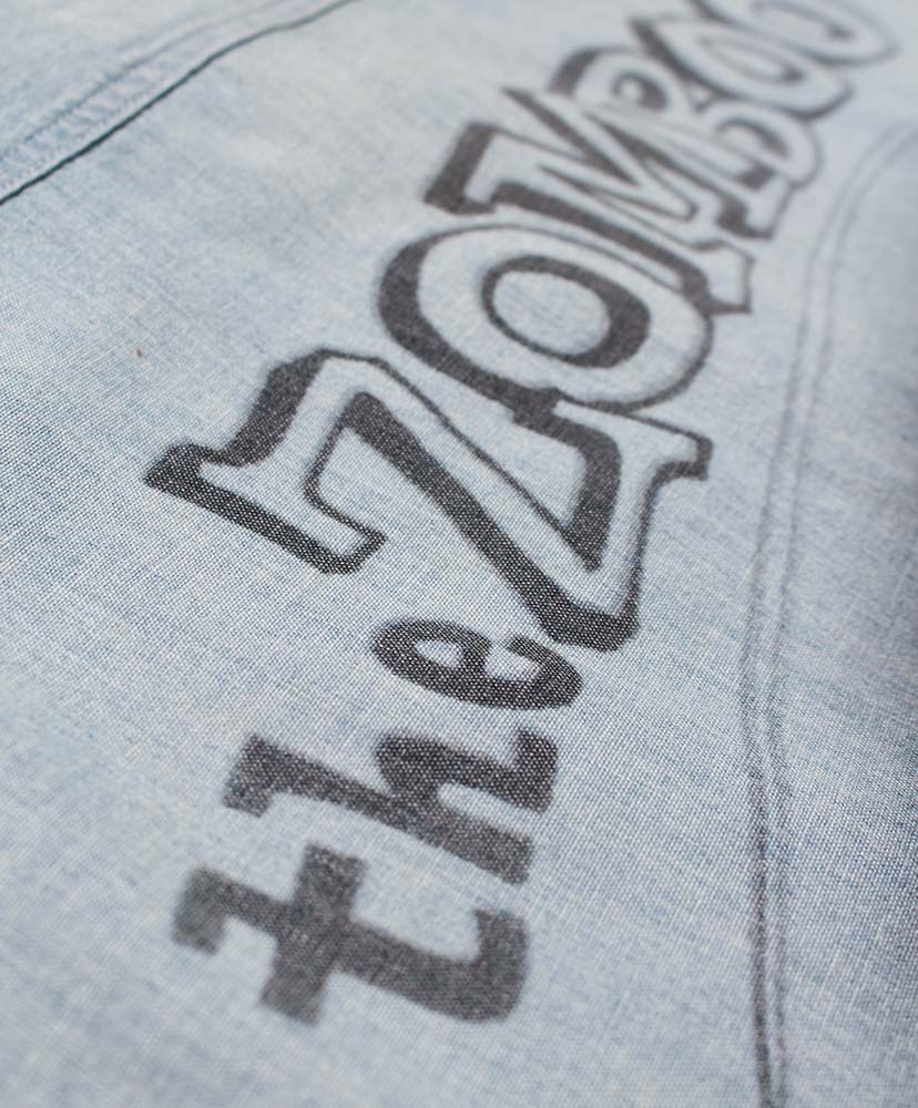 Sketch Zomboo USN Chambray Shirt Aged Indigo/インディゴ L(MEN)