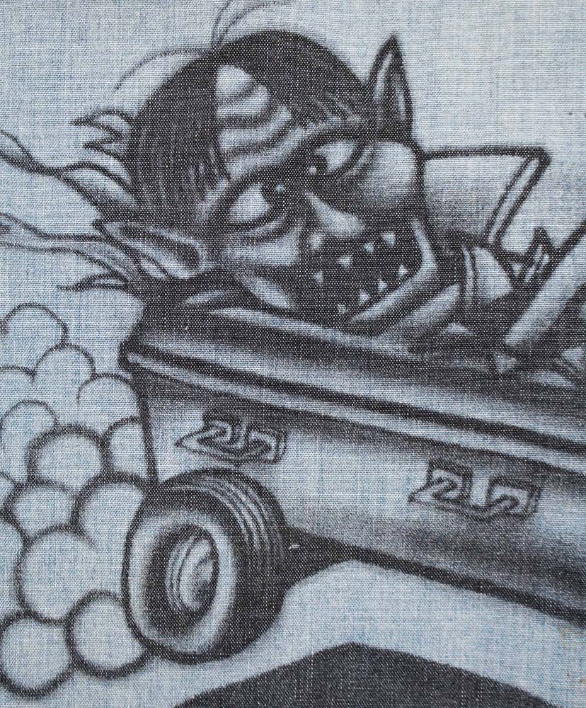 Sketch Zomboo USN Chambray Shirt Aged Indigo/インディゴ L(MEN)