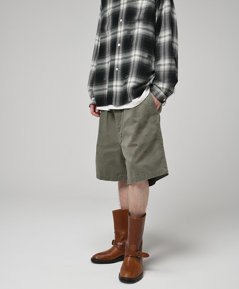 US ARMY Chino Shorts Aged Olive/オリーブ L(MEN)