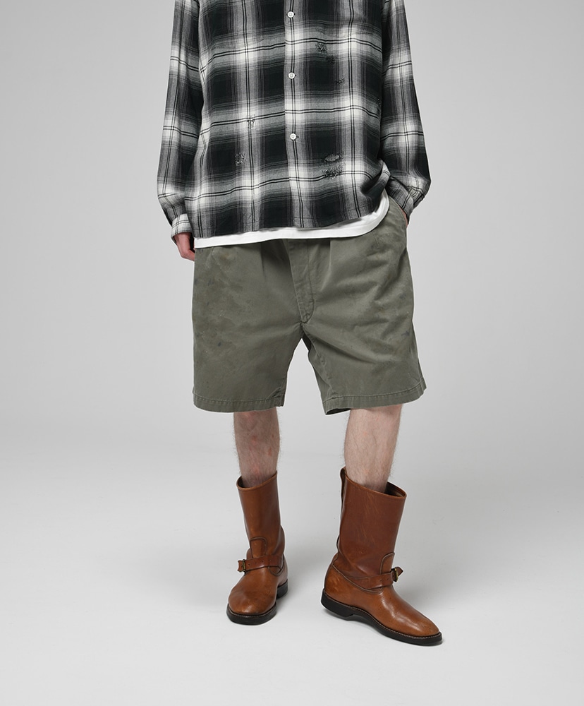 US ARMY Chino Shorts Aged Olive/オリーブ L(MEN)