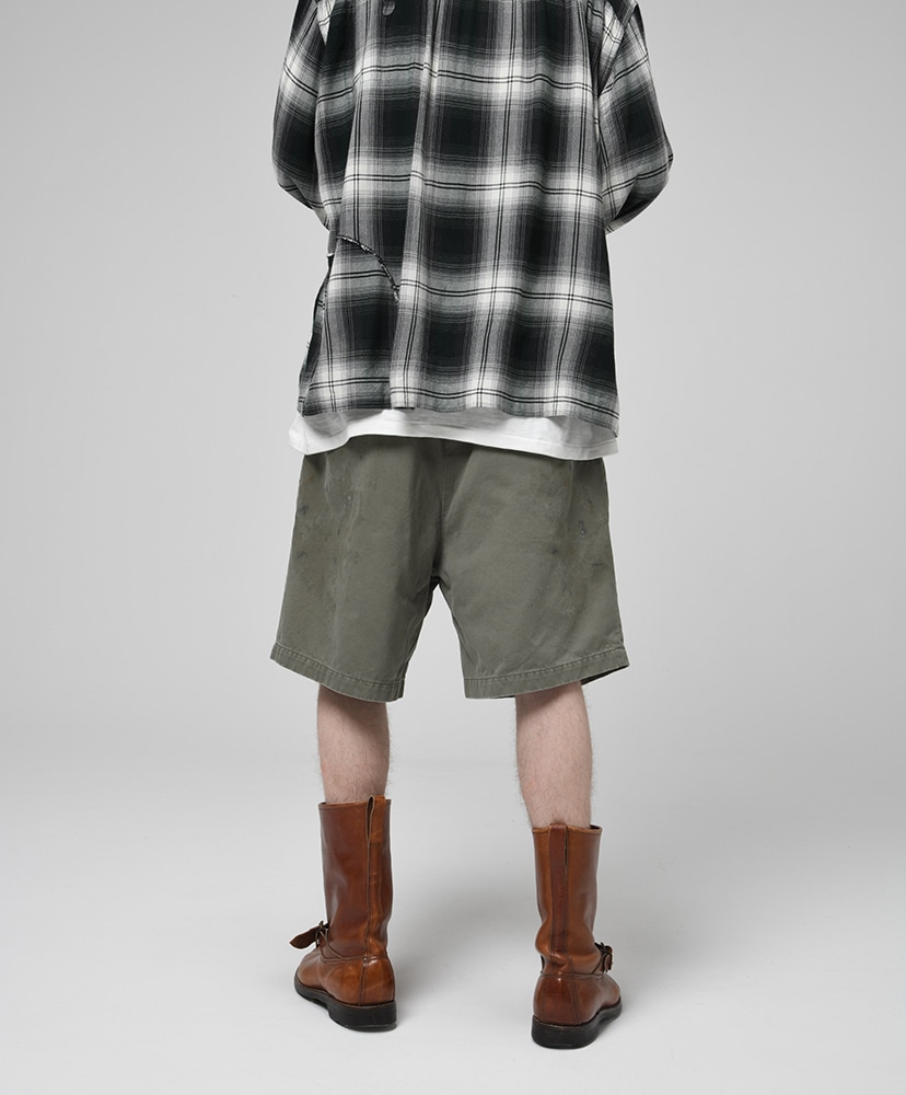US ARMY Chino Shorts Aged Olive/オリーブ L(MEN)