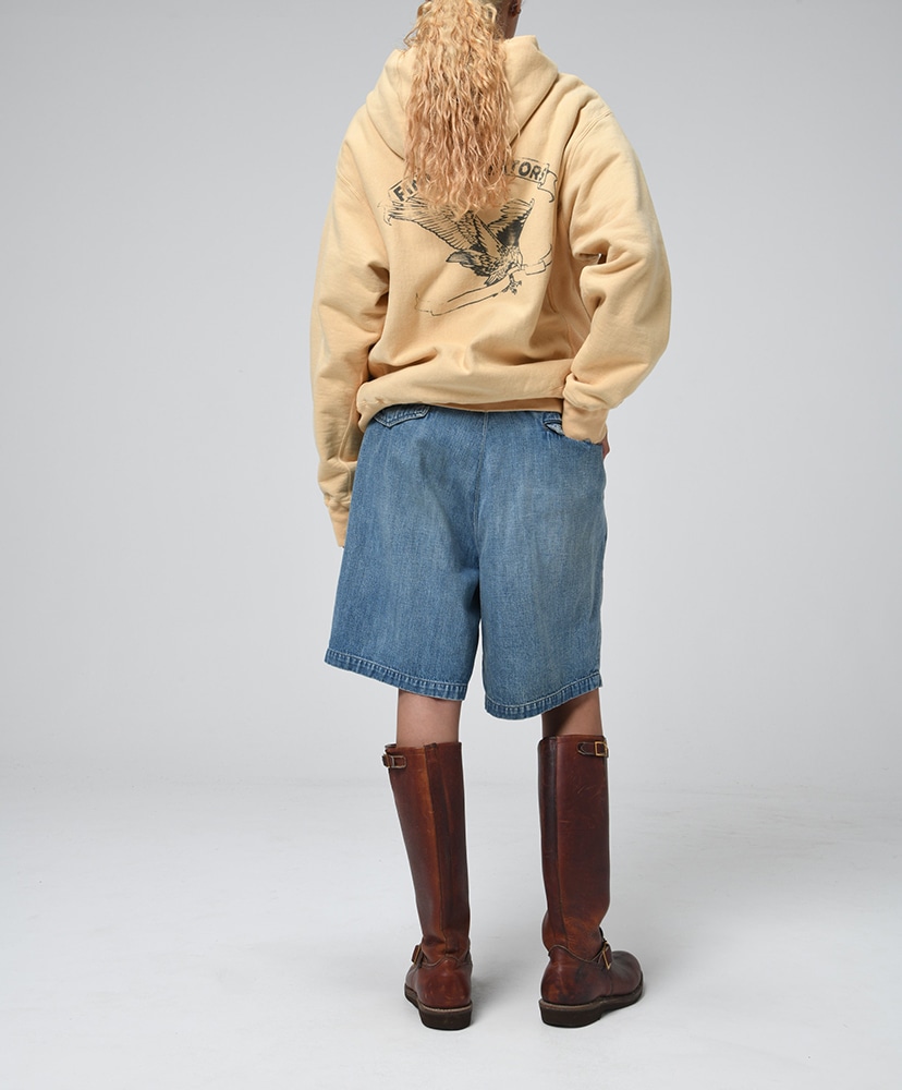 US Army Denim Shorts Aged Indigo/インディゴ L(MEN)